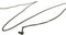 Chaine fine bronze maille plate, x 5mètres (G2200)
