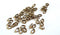 EP anneaux fins ovales bronze 4mm, x1 gramme (G2327)