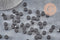 Granulés cire noire à cacheter,fourniture pour création de sceaux personnalisés pour vos sceau et invitations de mariage DIY, x100 (G4956)