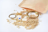 Kit création 5 Bracelets perles et nacre Mykonos Jaune ou Bleu, x1 (G8751)