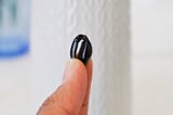 Pendentif coquillage cauris noirs,coquillage naturel,cauri noir,coquillage bijou,15mm, x5 (G0370)