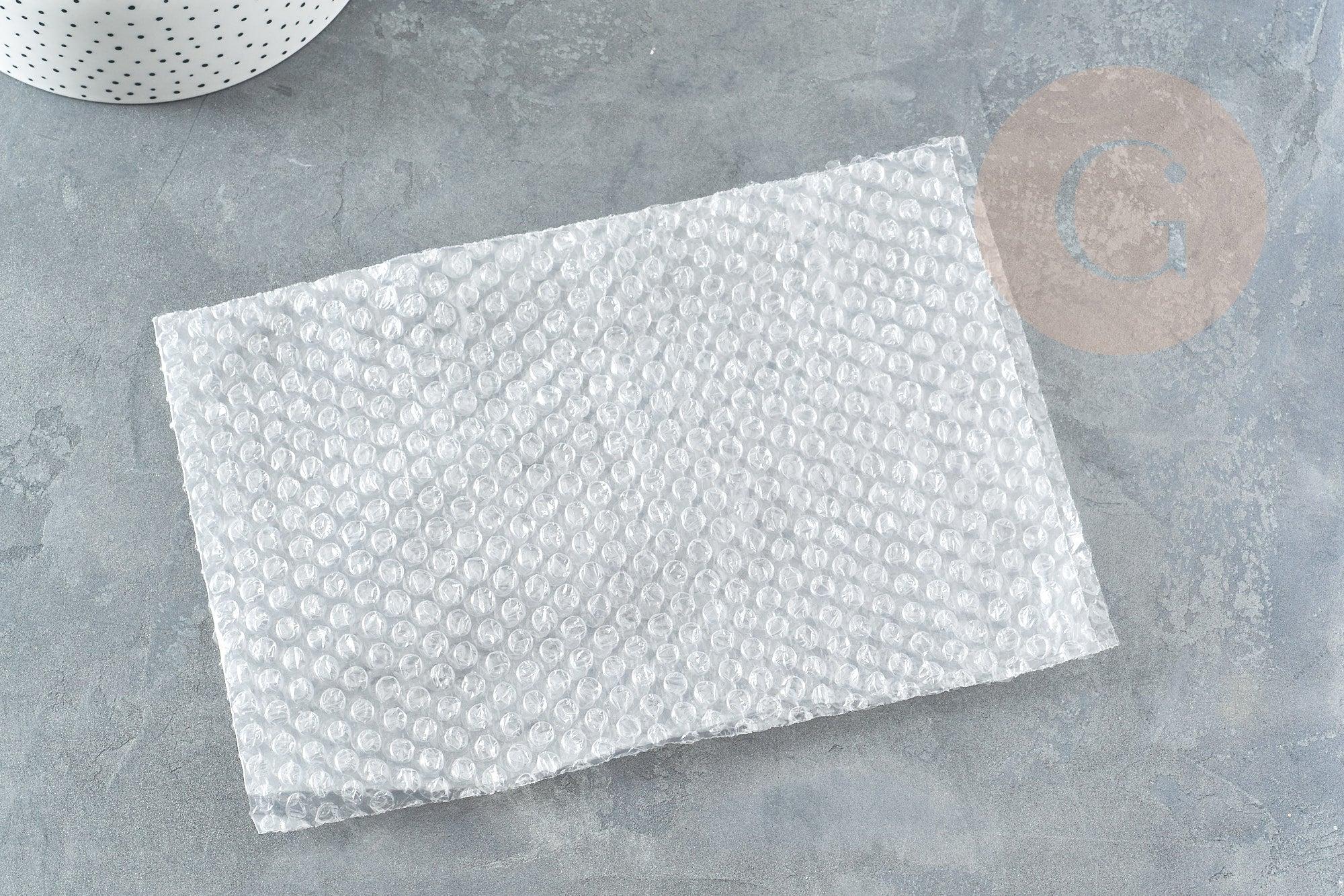 Sachet bulles en plastique transparent 20x14cm, x10 (G9187)
