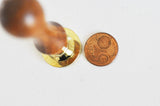 Sceau en metal lettre M cire à cacheter 25mm x1, G5799