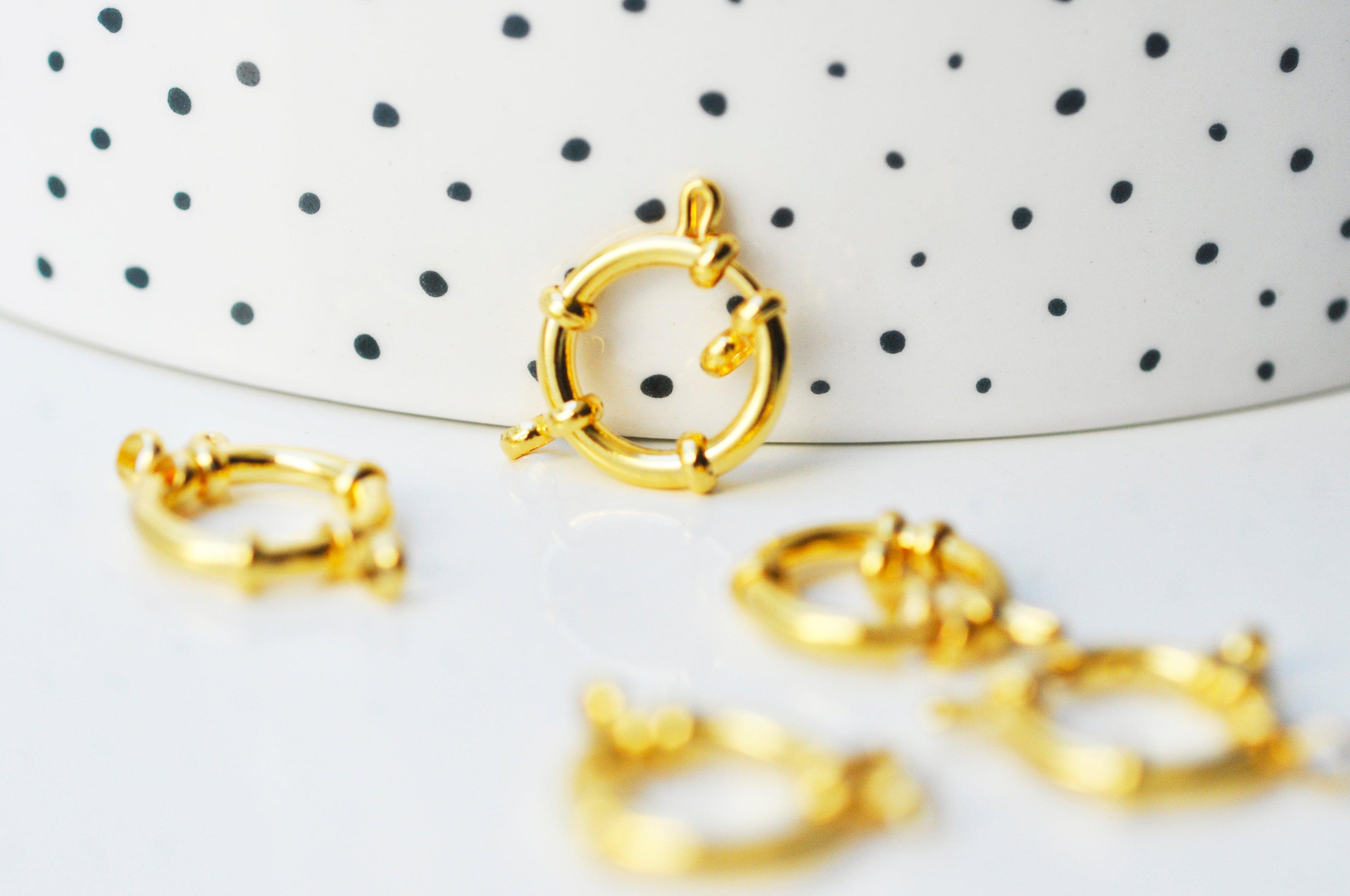 Fermoirs acier inoxydable pour bijoux DIY