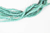 EP Perles toupies vert émeraude, perles bijoux, perle cristal vert, Perle verre facette, création bijoux, fil de 180, 3mm-G623
