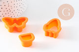 Emporte-Pièce Pâte polymère Tex-Mex 22-47mm, x1 (G10634)