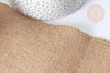 Toile de jute beige 150mm, x1 Mètre (G7979)